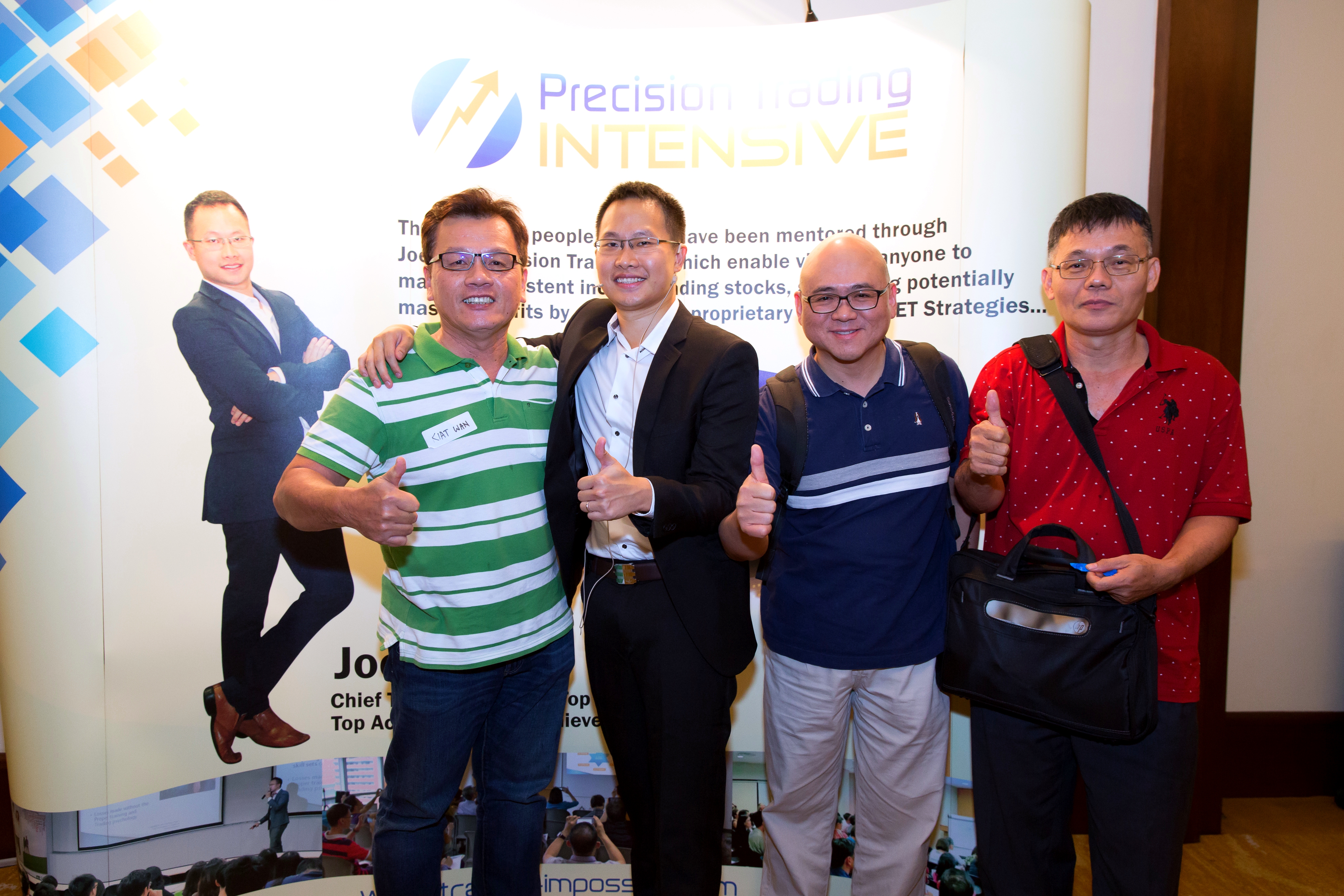 Joey Choy at Precision Trading Intensive