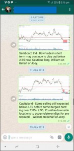 Joey Clients Whatsapp call example
